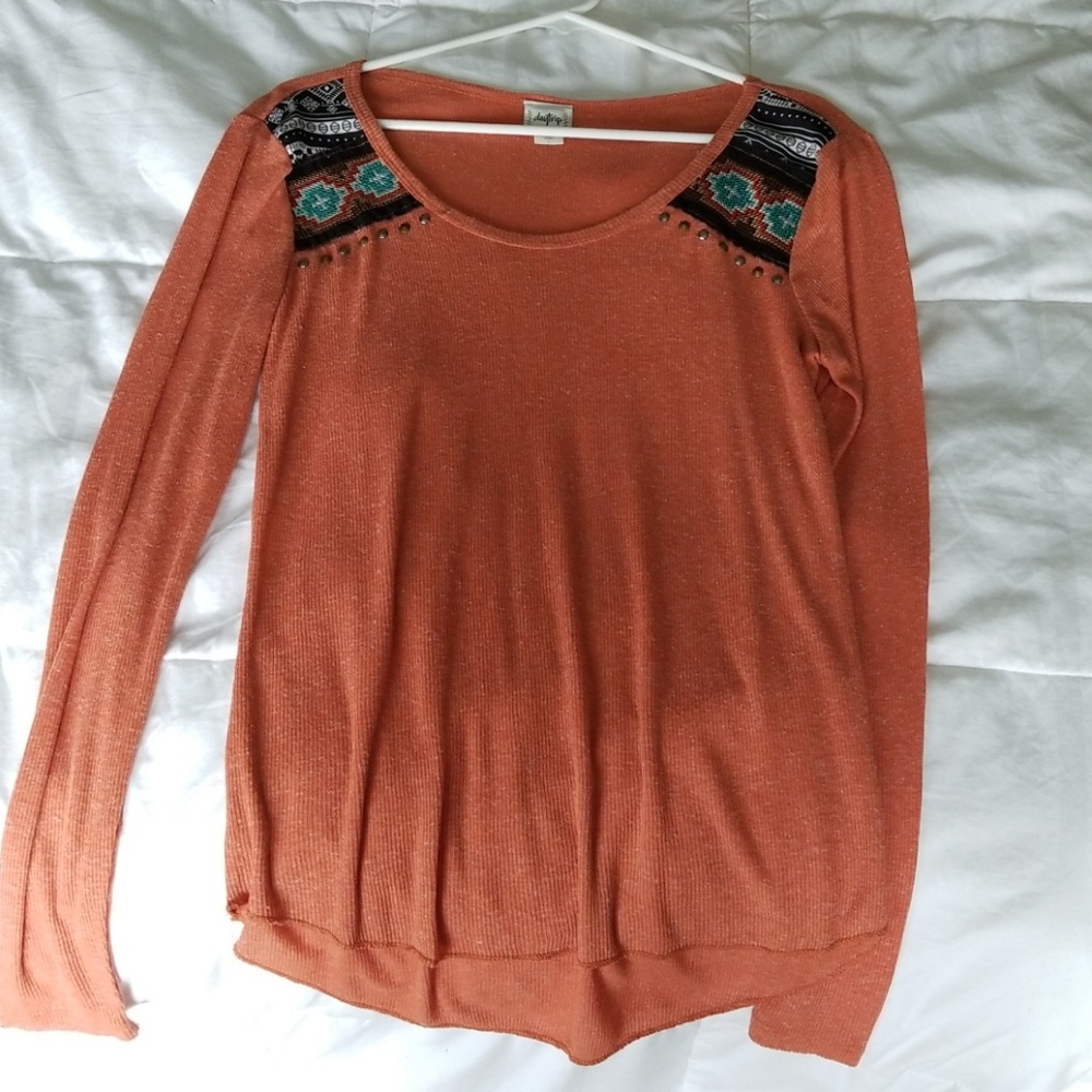 Daytrip Long sleeve aztec thermal